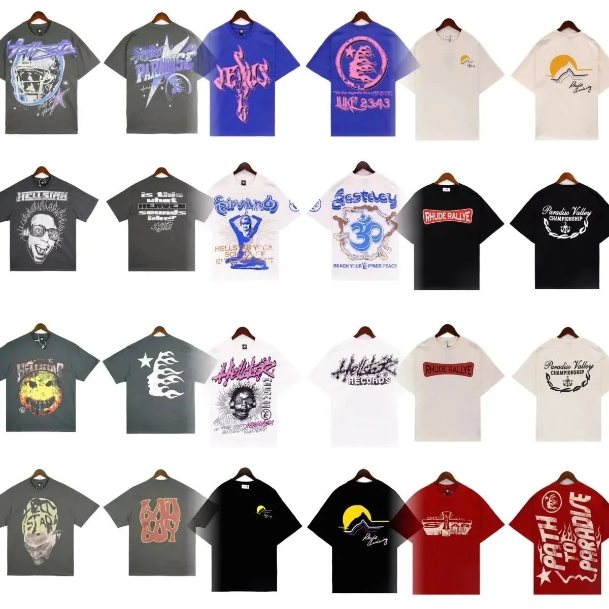 Rhude T-Shirts Collection - Streetwear Fashion Tees