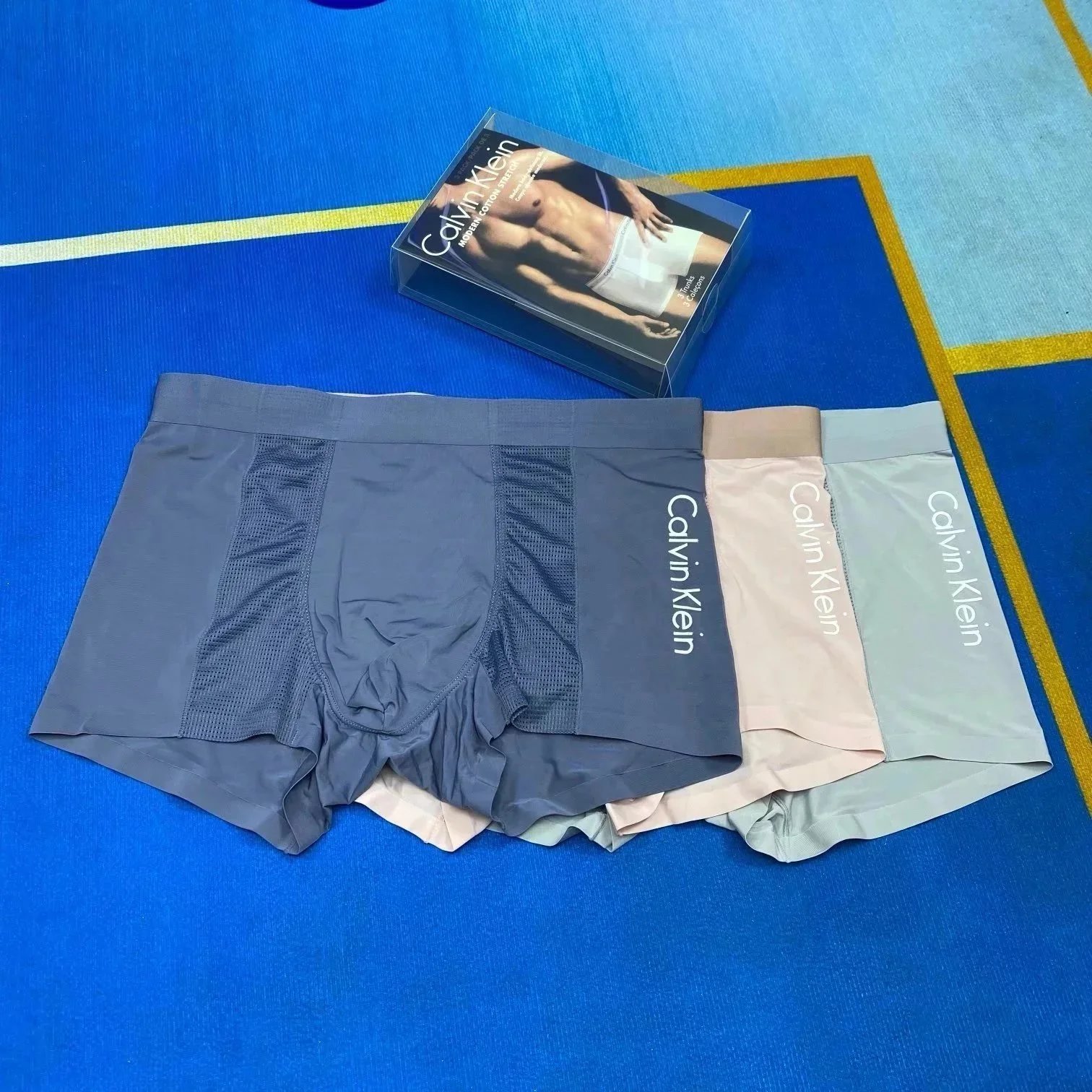 Calvin Klein Men's Boxer Briefs 3-Pack Underwear