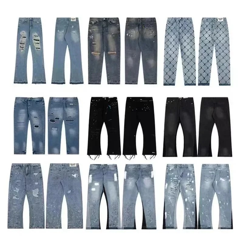 Men's Fashion Denim Jeans Ripped Distressed Stylish Pants