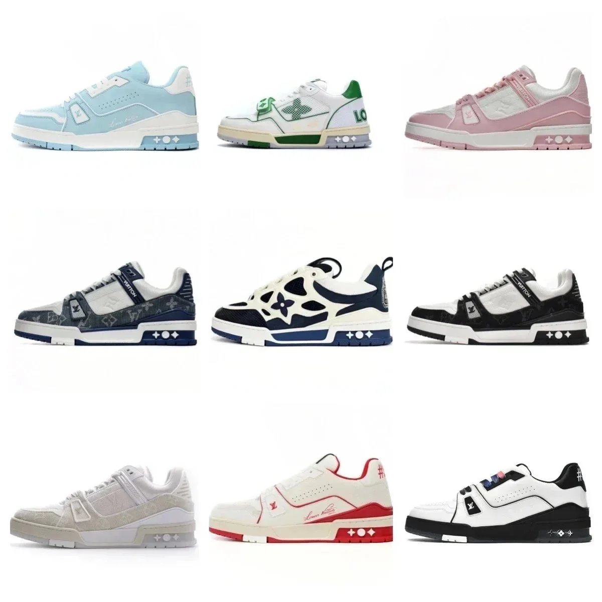 Louis Vuitton x Nike Air Force 1 Low Sneakers