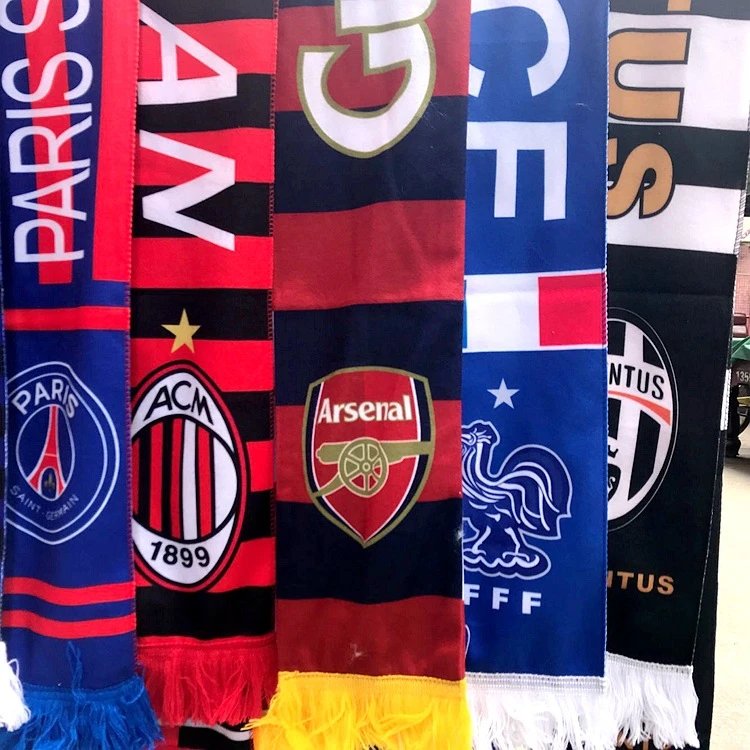 Design Football Club Fan Scarf Multicolor