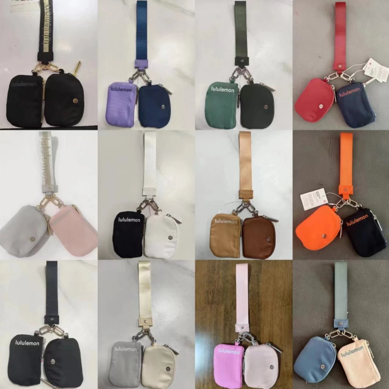 Lululemon Micro Belt Bag Charm Keychain Pouch Multicolor