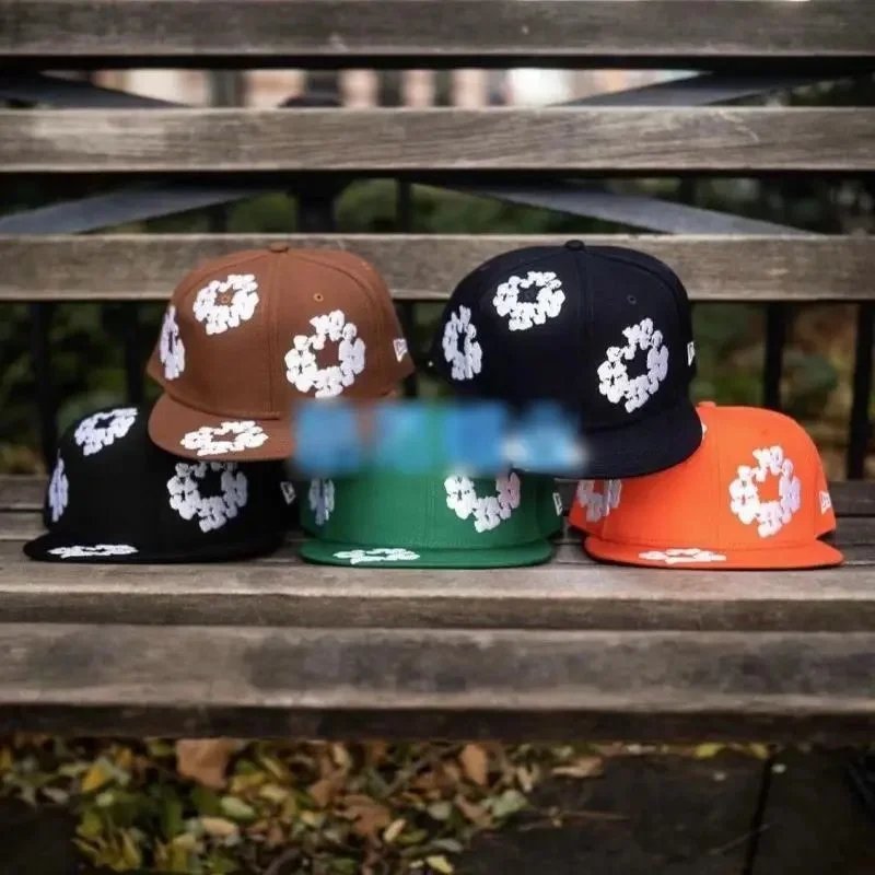 New Era Flower Print 59FIFTY Fitted Cap Multicolor