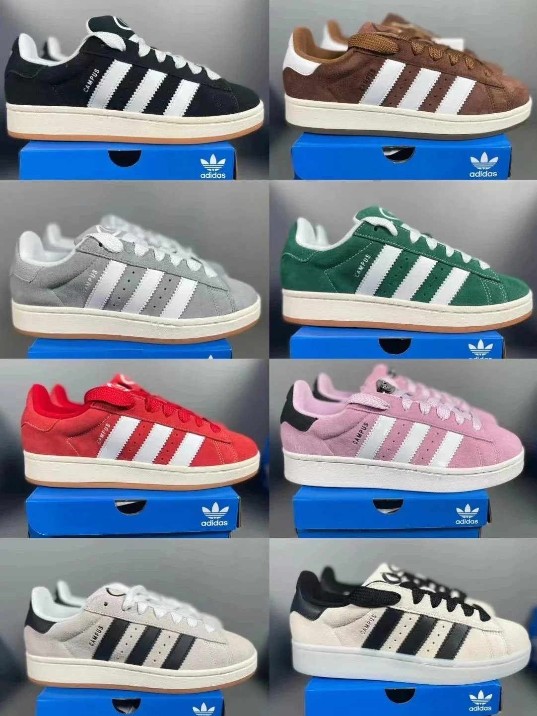 Adidas Campus 00s Chunky Skate Sneakers Multicolor