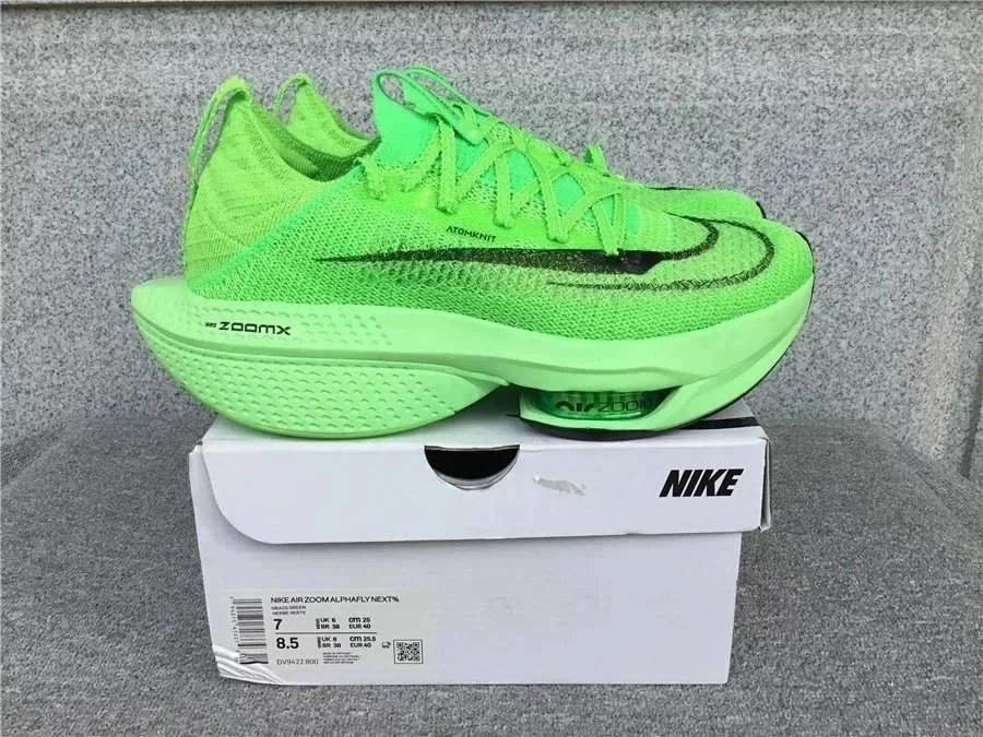 Nike Air Zoom Alphafly Next% Running Shoes Green