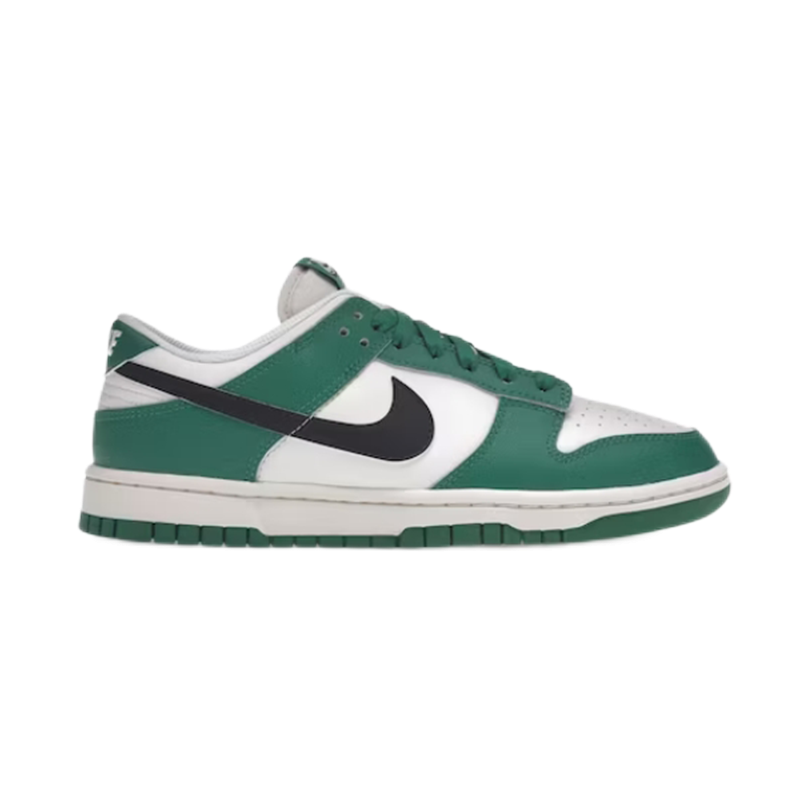 Nike Dunk Low Retro Sneakers Green and White