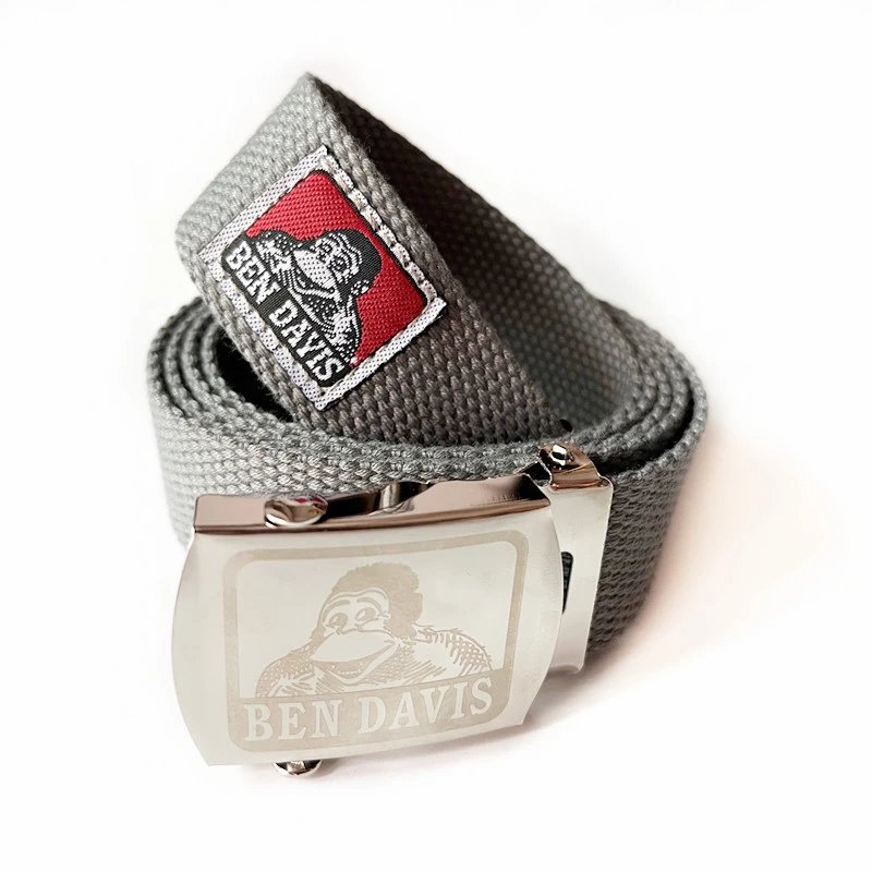 Ben Davis Web Casual Belt Gray
