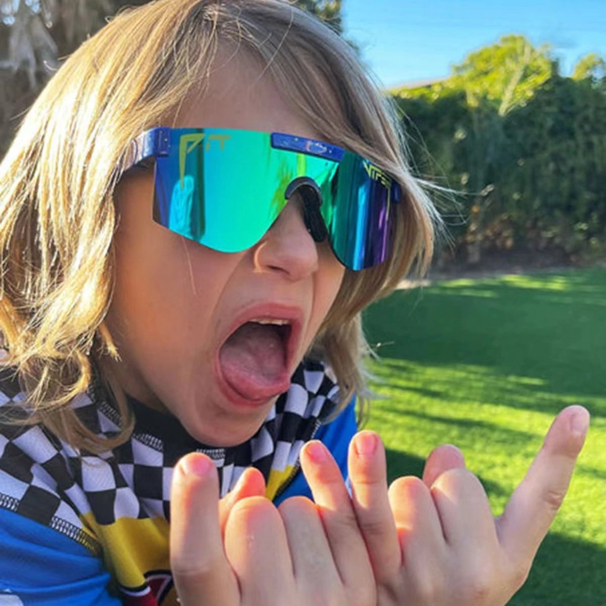 Pit Viper The 2000s Sporty Sunglasses Multicolor