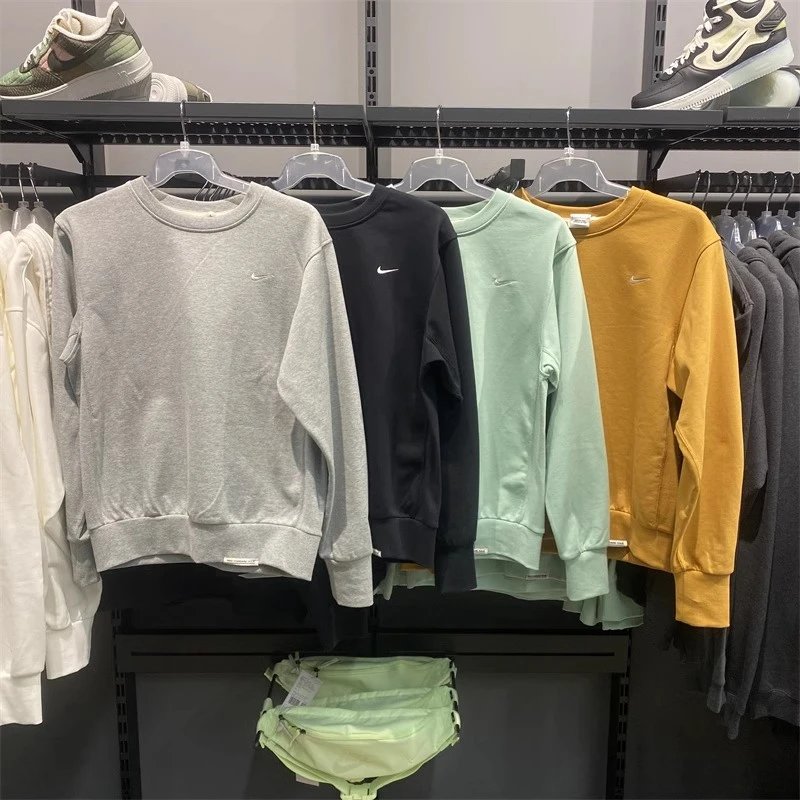 Nike Club Fleece Crewneck Casual Sweatshirt Multicolor