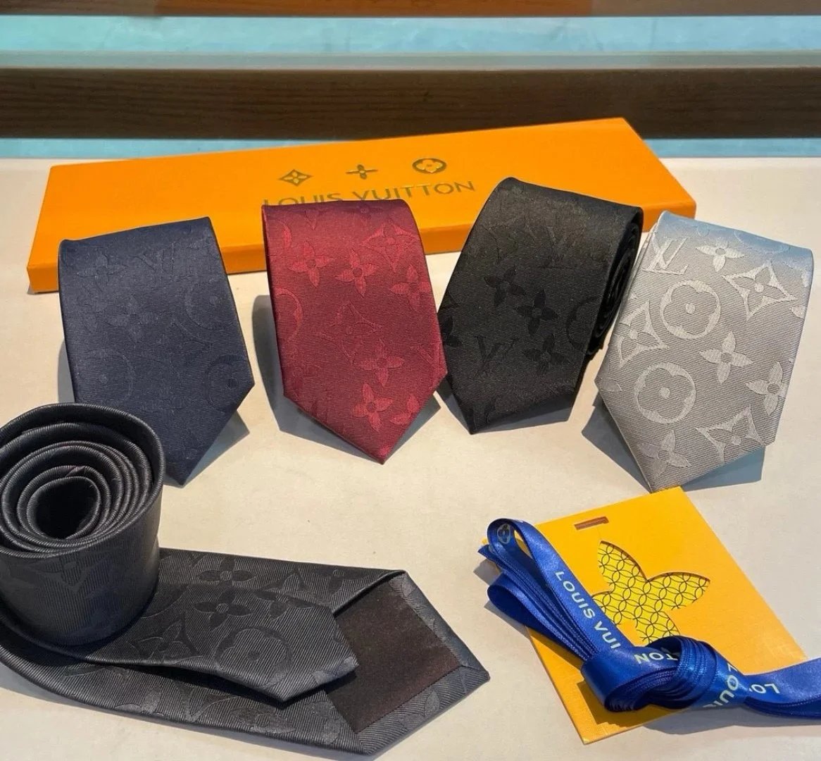 Louis Vuitton LV Monogram Silk Classic Tie Multicolor