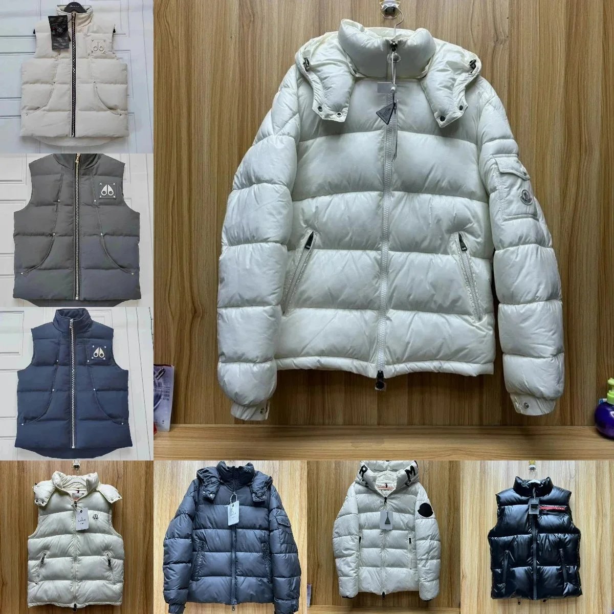 Moncler Maya Puffer Jacket Down Winter Jacket White