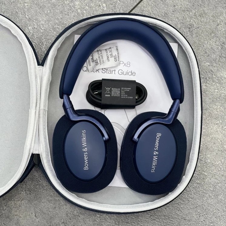 Bowers & Wilkins B&W Px8 Wireless Noise Cancelling Headphones Navy