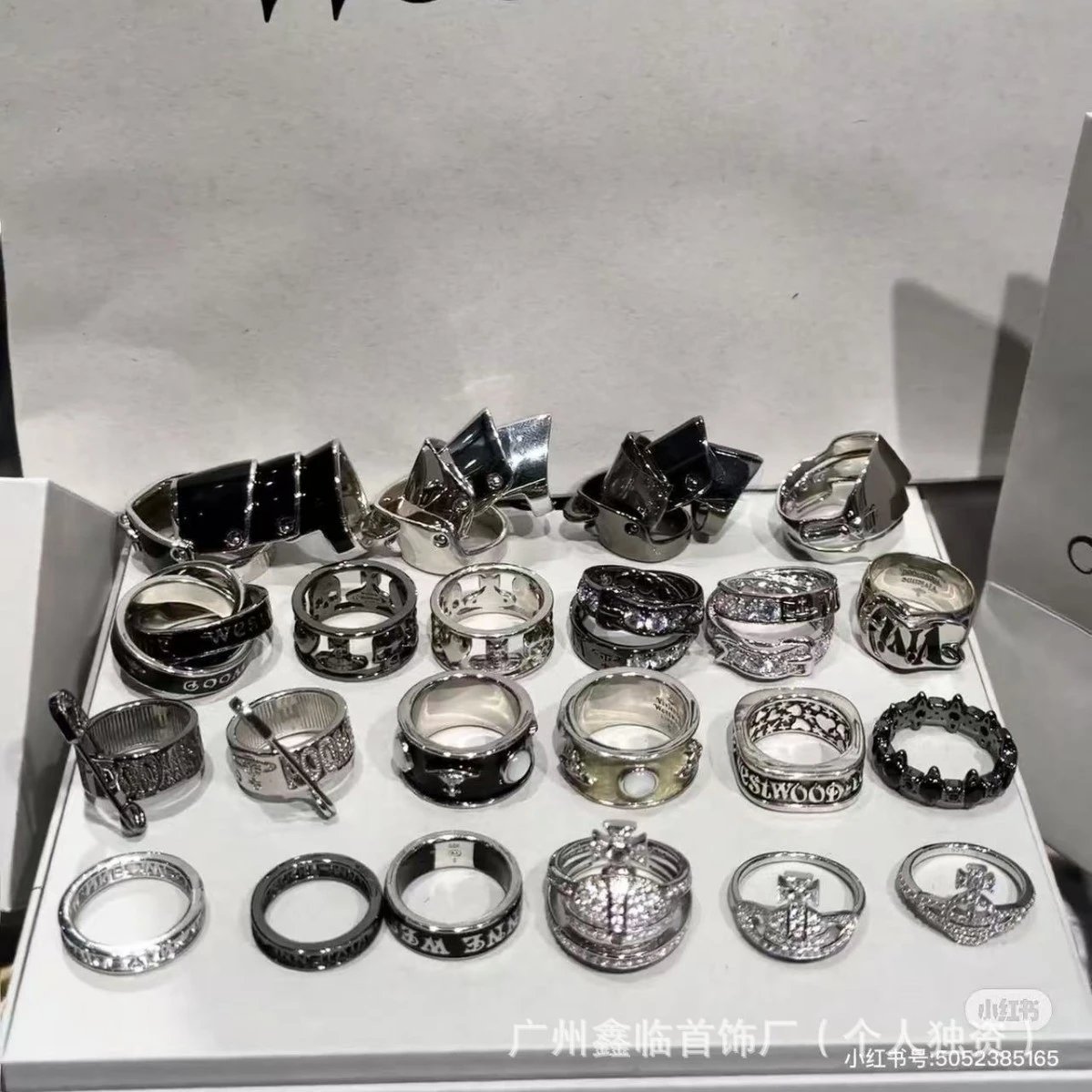 Vivienne Westwood Orb Ring Collection Silver Accessories Silver
