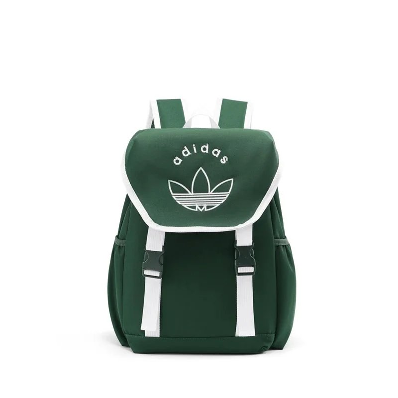 Adidas Trefoil Casual Backpack Green and White