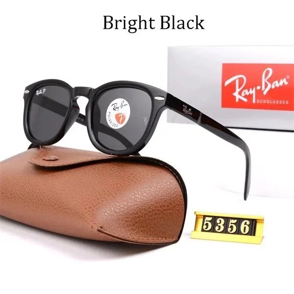 Ray-Ban Wayfarer Polarized Sunglasses Black