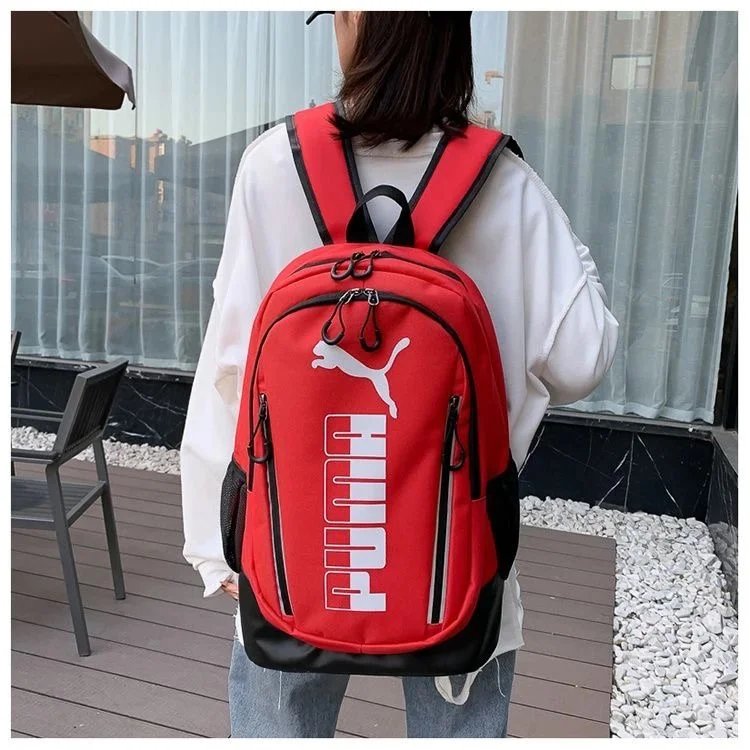 Puma Backpack Sporty Travel Bag Red