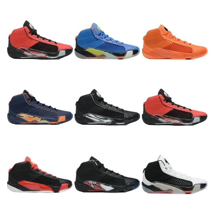 Jordan Air Jordan 34 High Top Basketball Shoes Multicolor