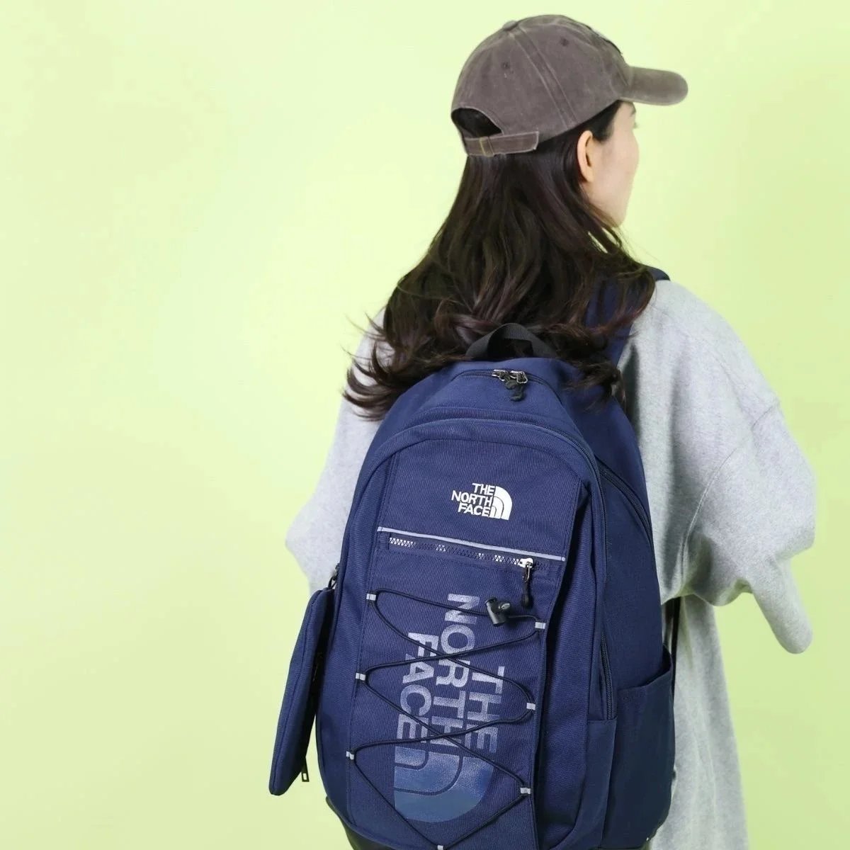The North Face TNF Borealis durable travel backpack Navy