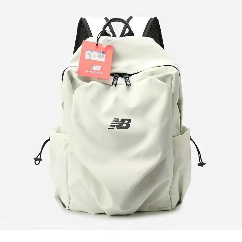 New Balance Casual Backpack Daily Travel Bag White