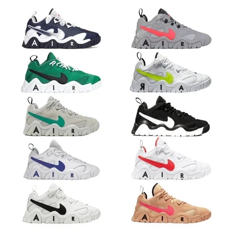 Nike Air Barrage Low Chunky Sneakers Multicolor