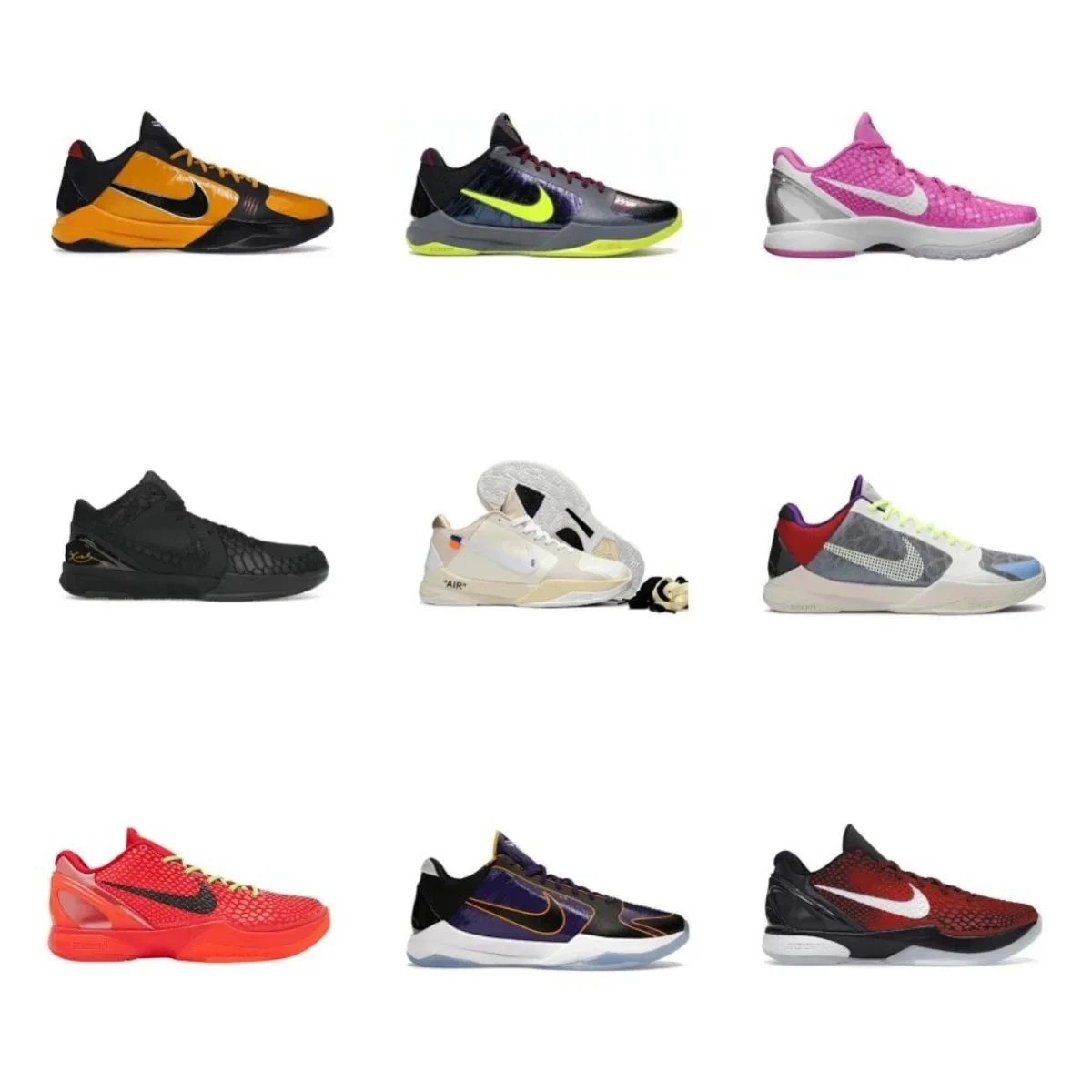 Nike Kobe Bryant Collection Performance Basketball Shoes Multicolor