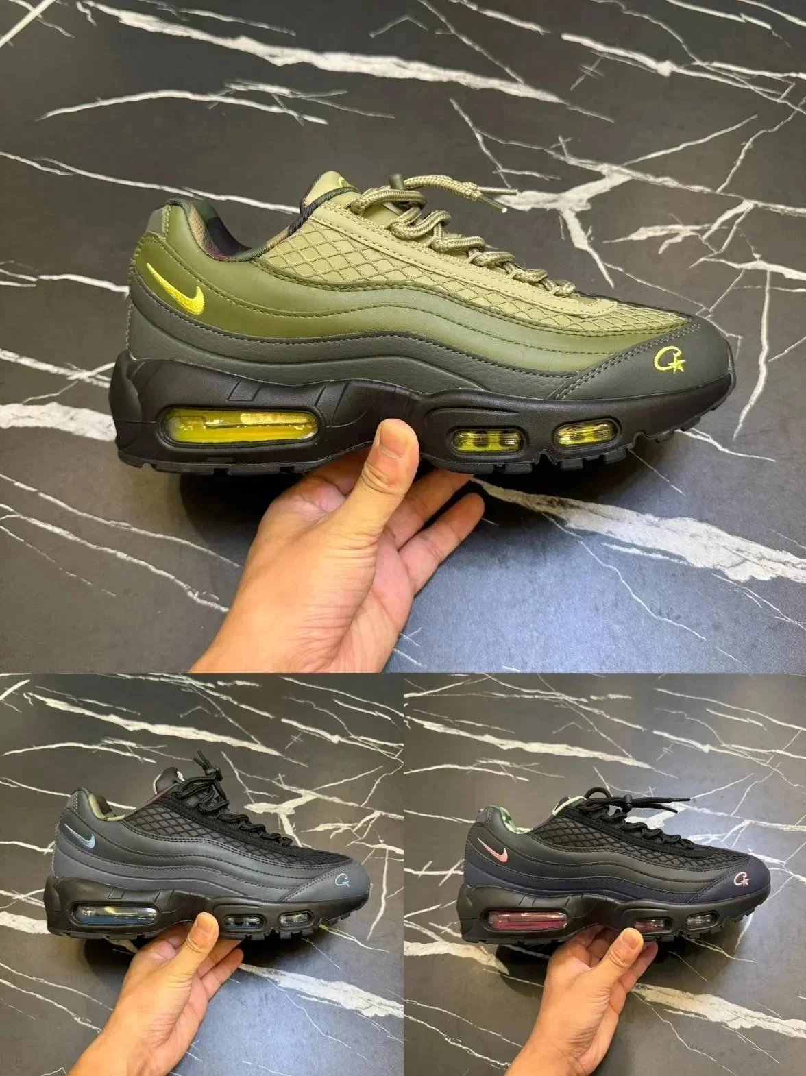 Nike Air Max 95 Corteiz chunky sneakers Multicolor