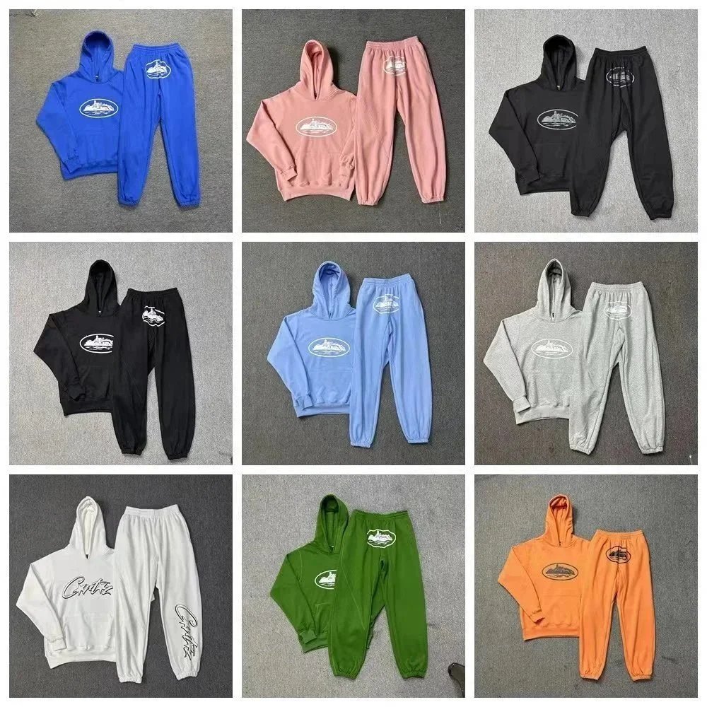 Corteiz Alcatraz Streetwear Tracksuit Set Multicolor