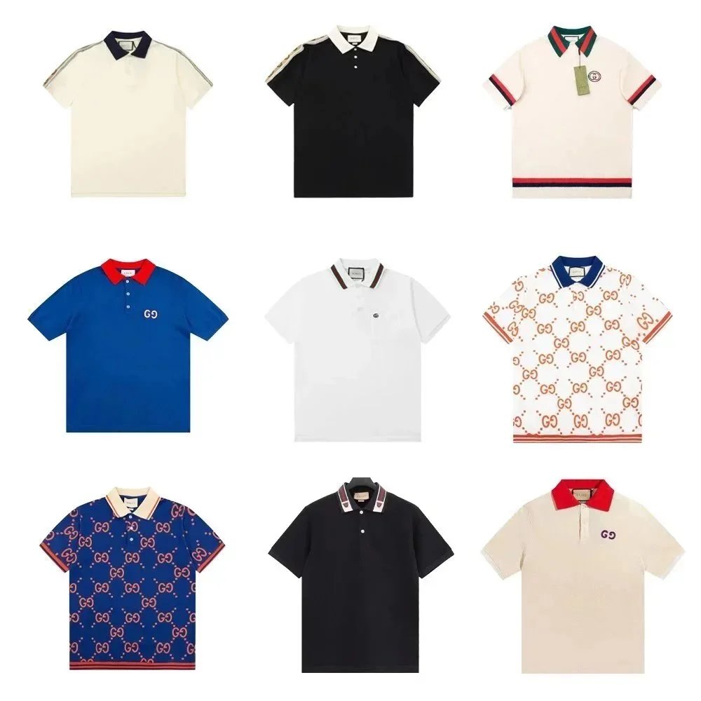 Gucci Classic Monogram and Web Stripe Polo Shirt Collection Multicolor