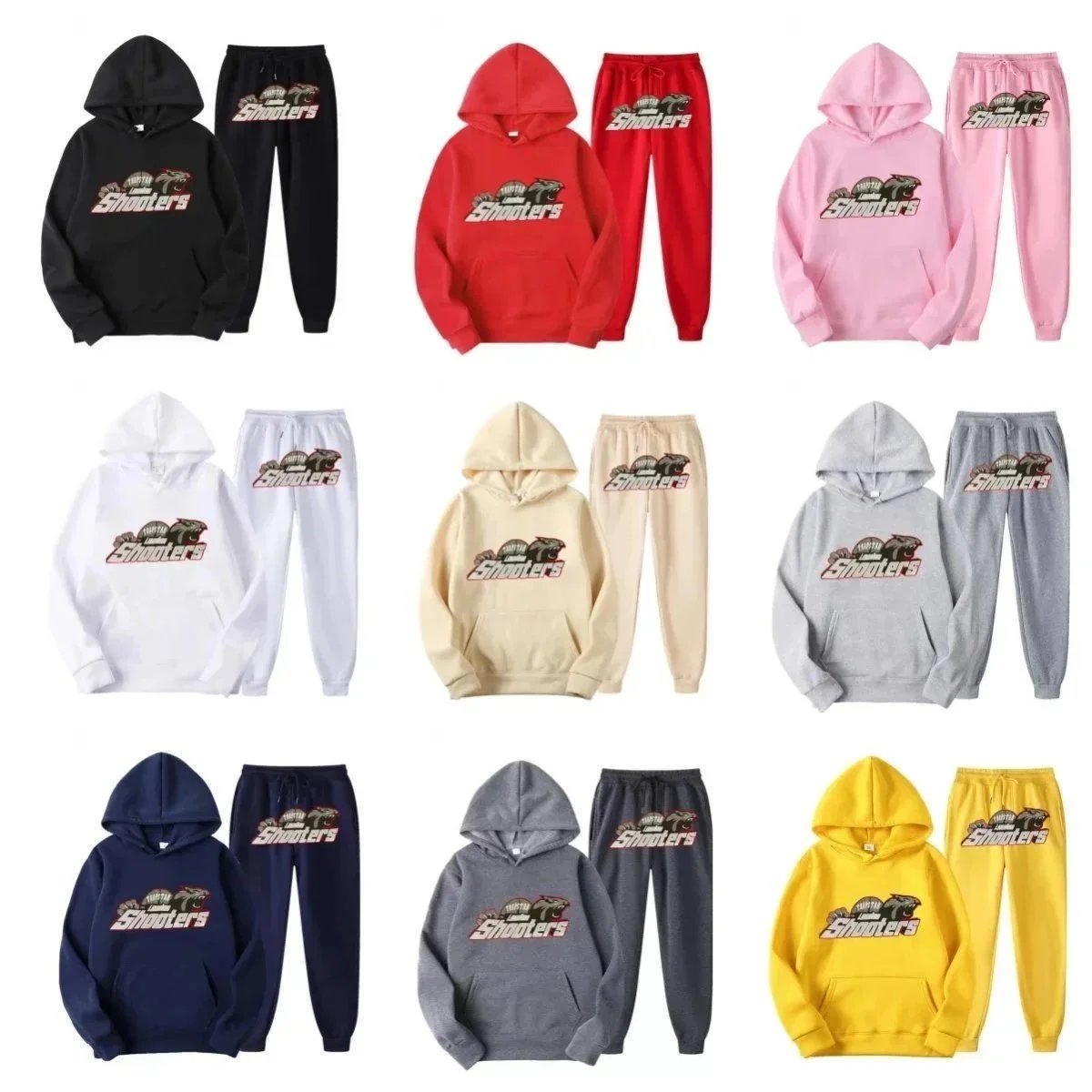 Trapstar Shooters Graphic Streetwear Tracksuit Set Multicolor