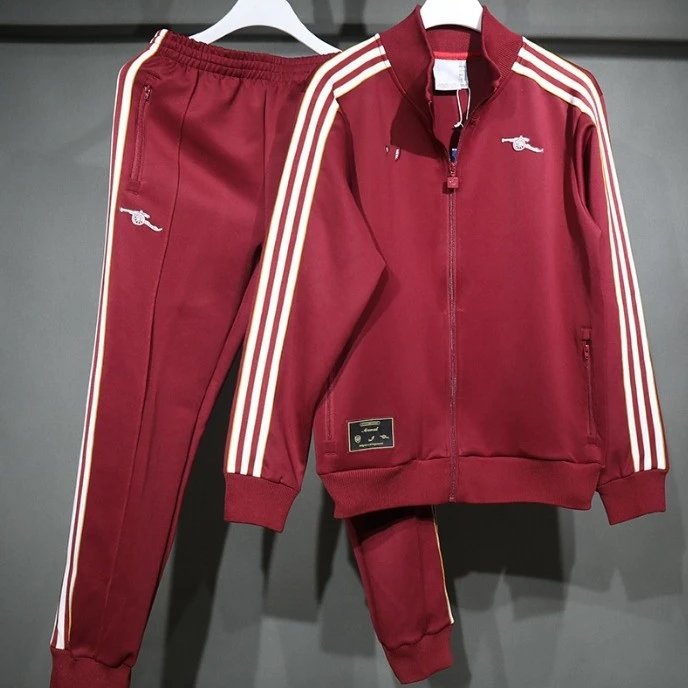 Adidas Arsenal FC Retro Tracksuit Set Red