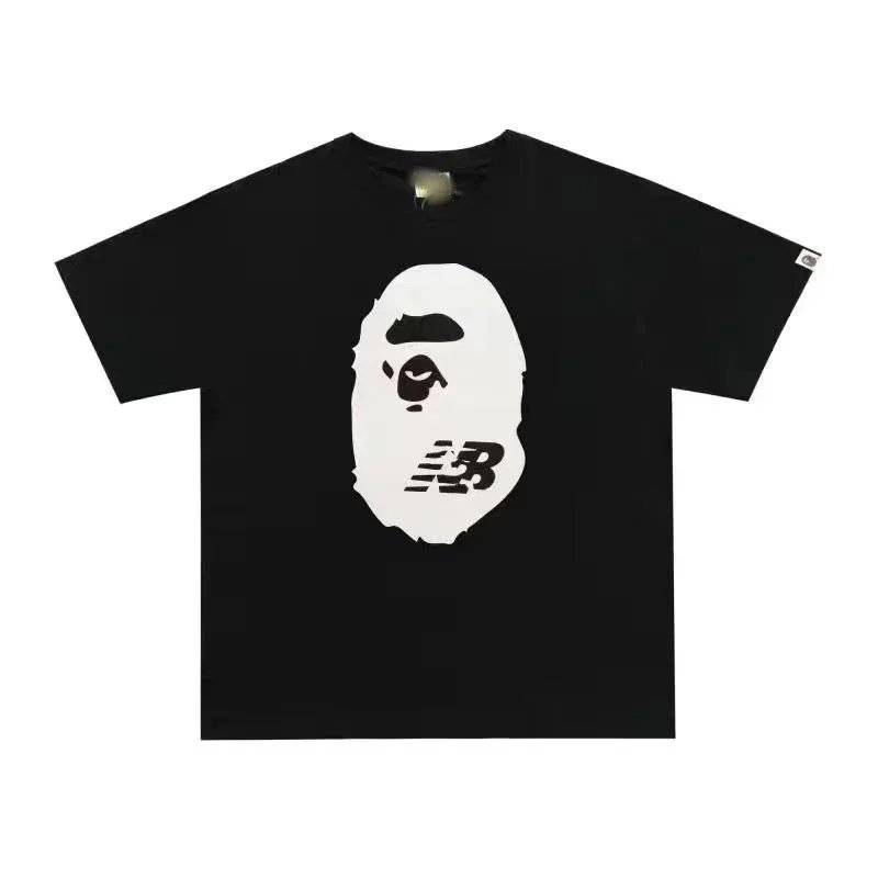 A Bathing Ape BAPE Ape Head New Balance Graphic Tee Black