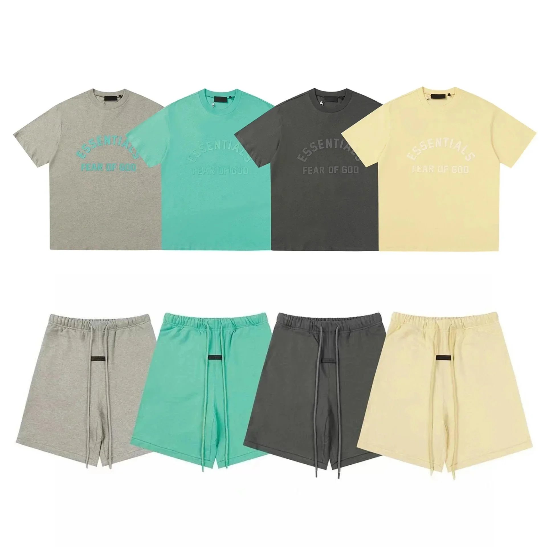 Fear of God FOG Essentials Oversized Matching Set Multicolor