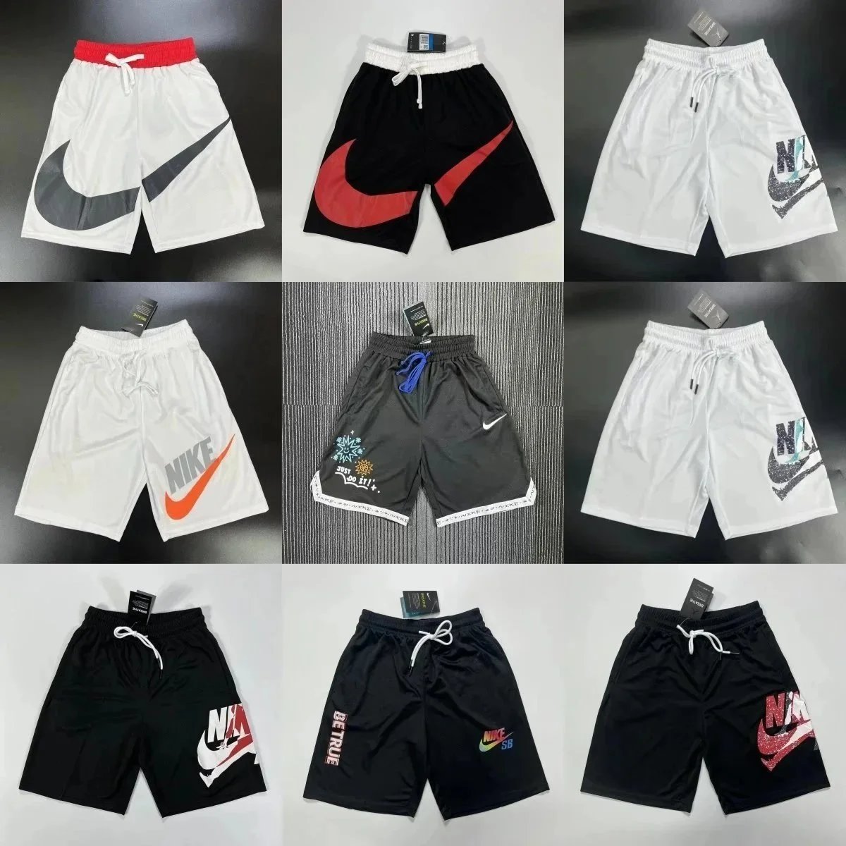Nike Dri-FIT Mesh Athletic Shorts Multicolored
