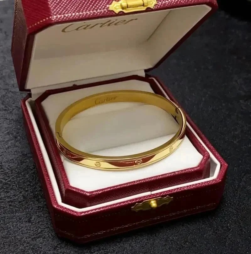 Cartier Love Bracelet Classic Gold Jewelry Gold