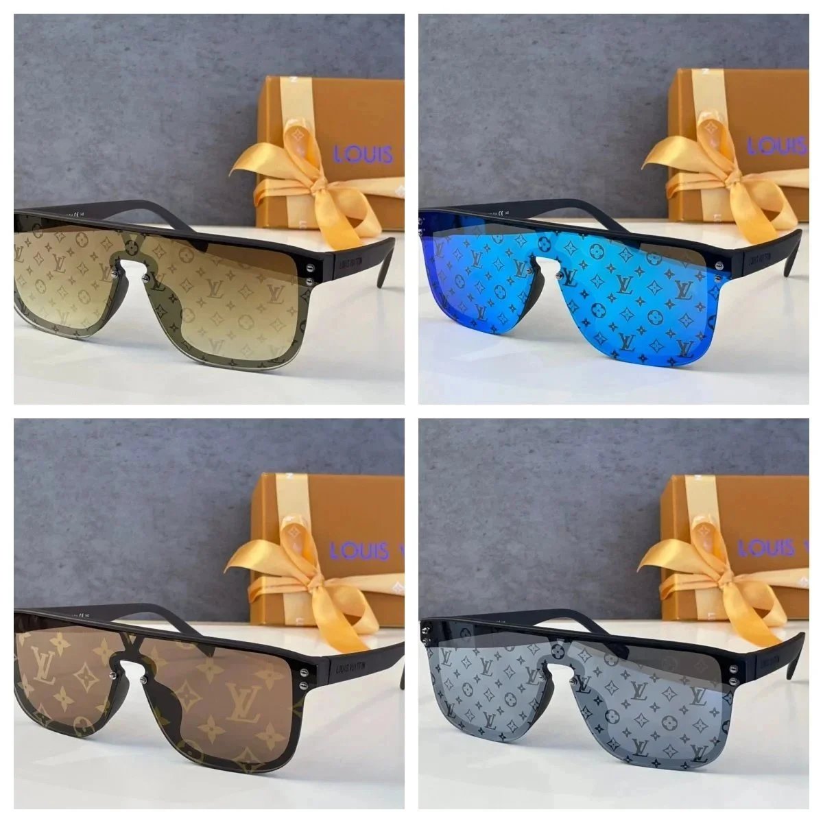 Louis Vuitton LV 1.1 Millionaires Shield Sunglasses Multicolor