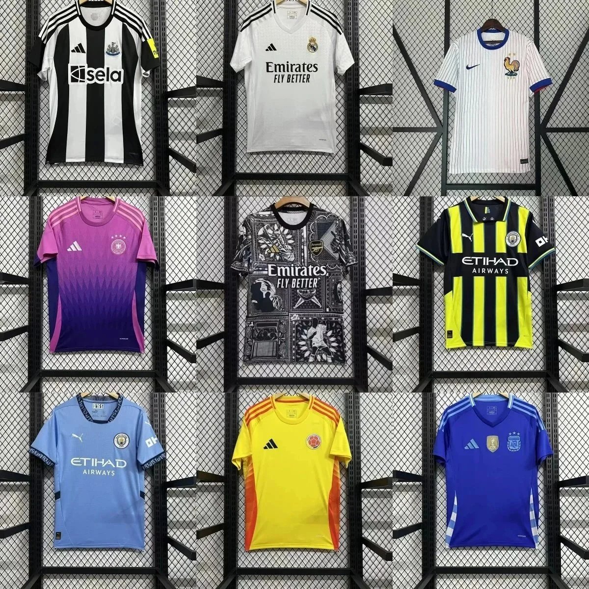 Adidas Football Jersey Collection Retro Soccer Jersey Multicolor