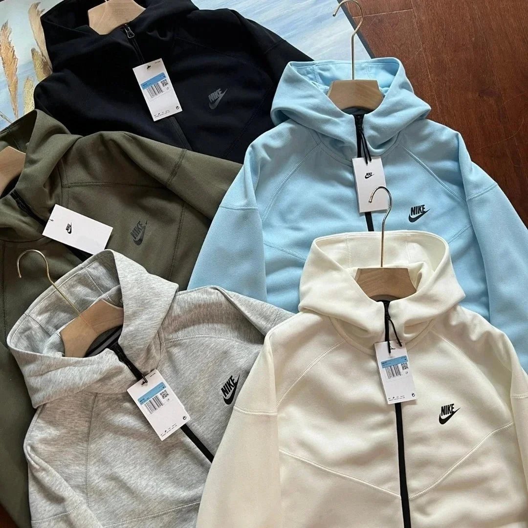 Nike Tech Fleece casual Zip-Up Hoodie Multicolor
