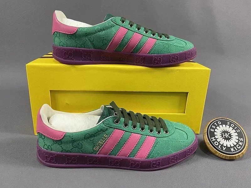 Gucci Gazelle Low Top Sneakers Multicolor