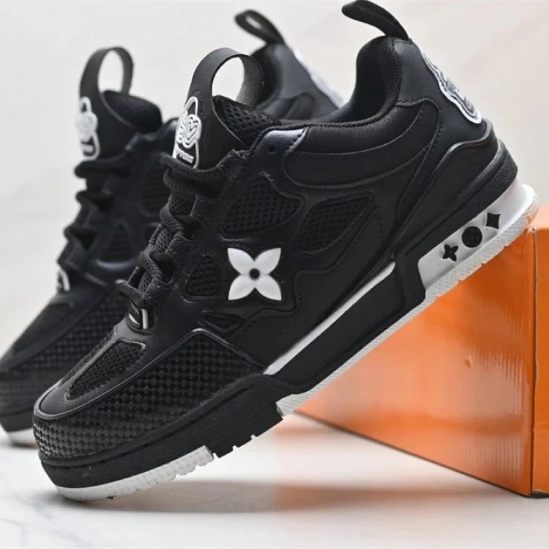 Louis Vuitton LV Trainer Chunky Sneakers Black and White