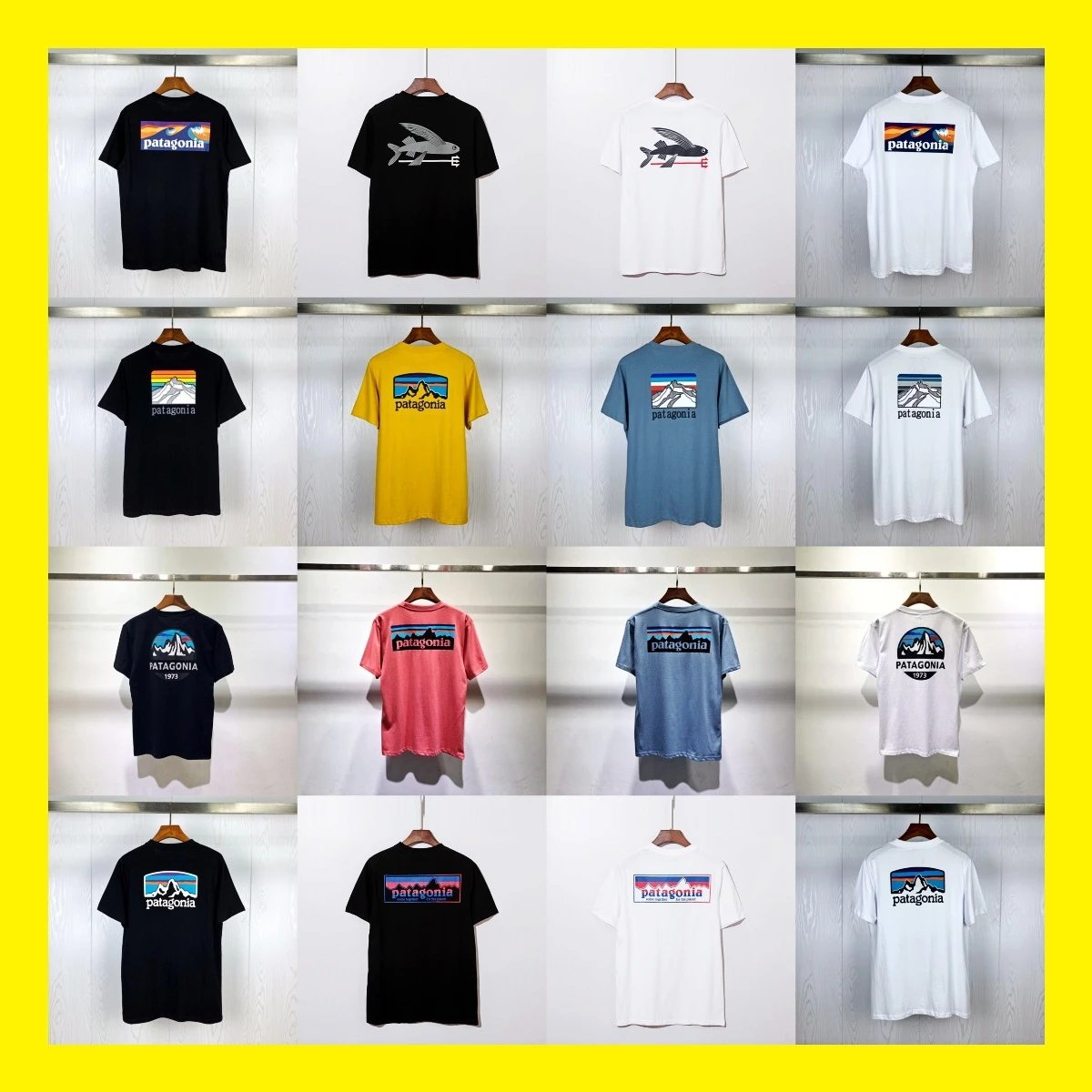 Patagonia Graphic Print Cotton T-Shirt Multicolor