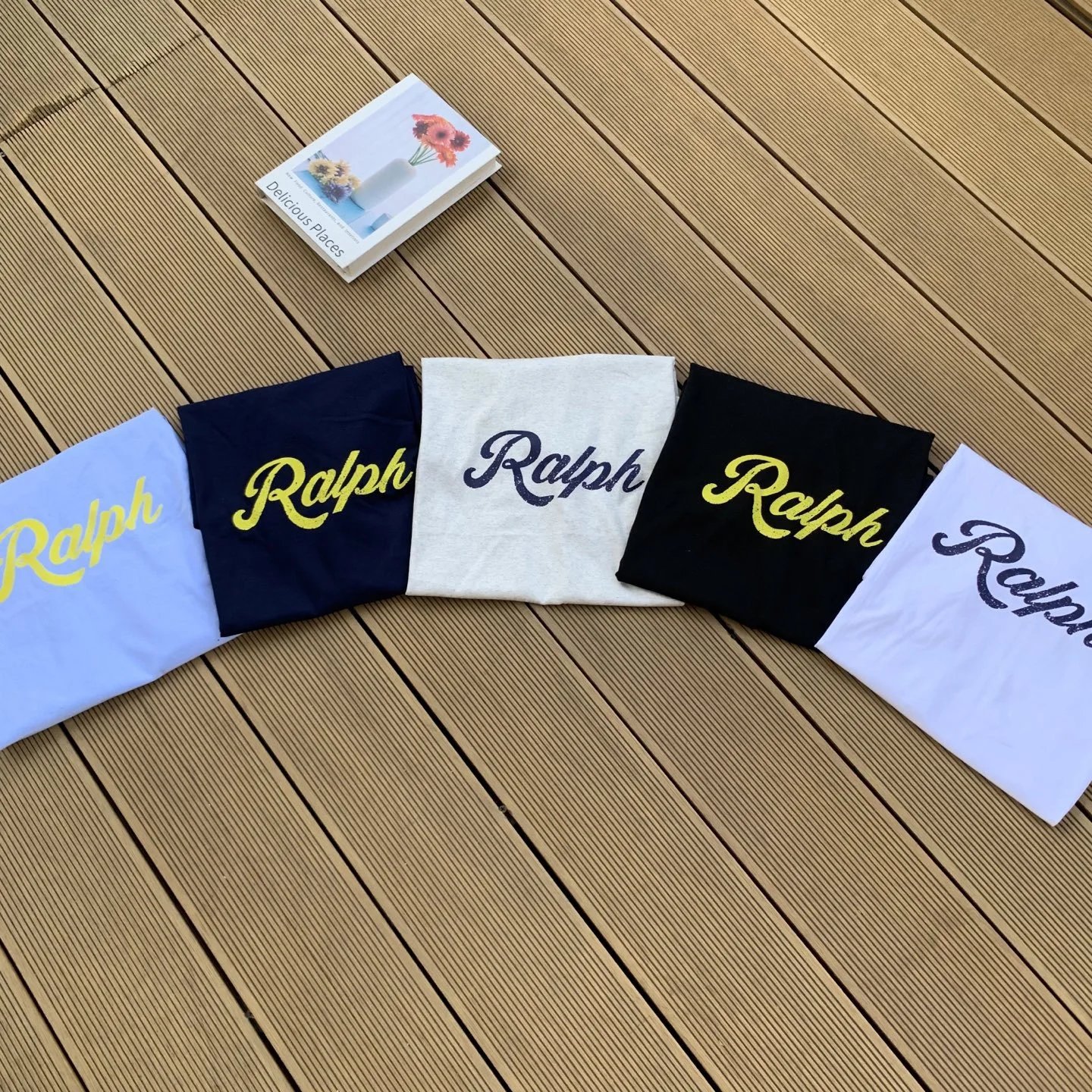 Ralph Lauren Script Logo Graphic Tee Multicolor