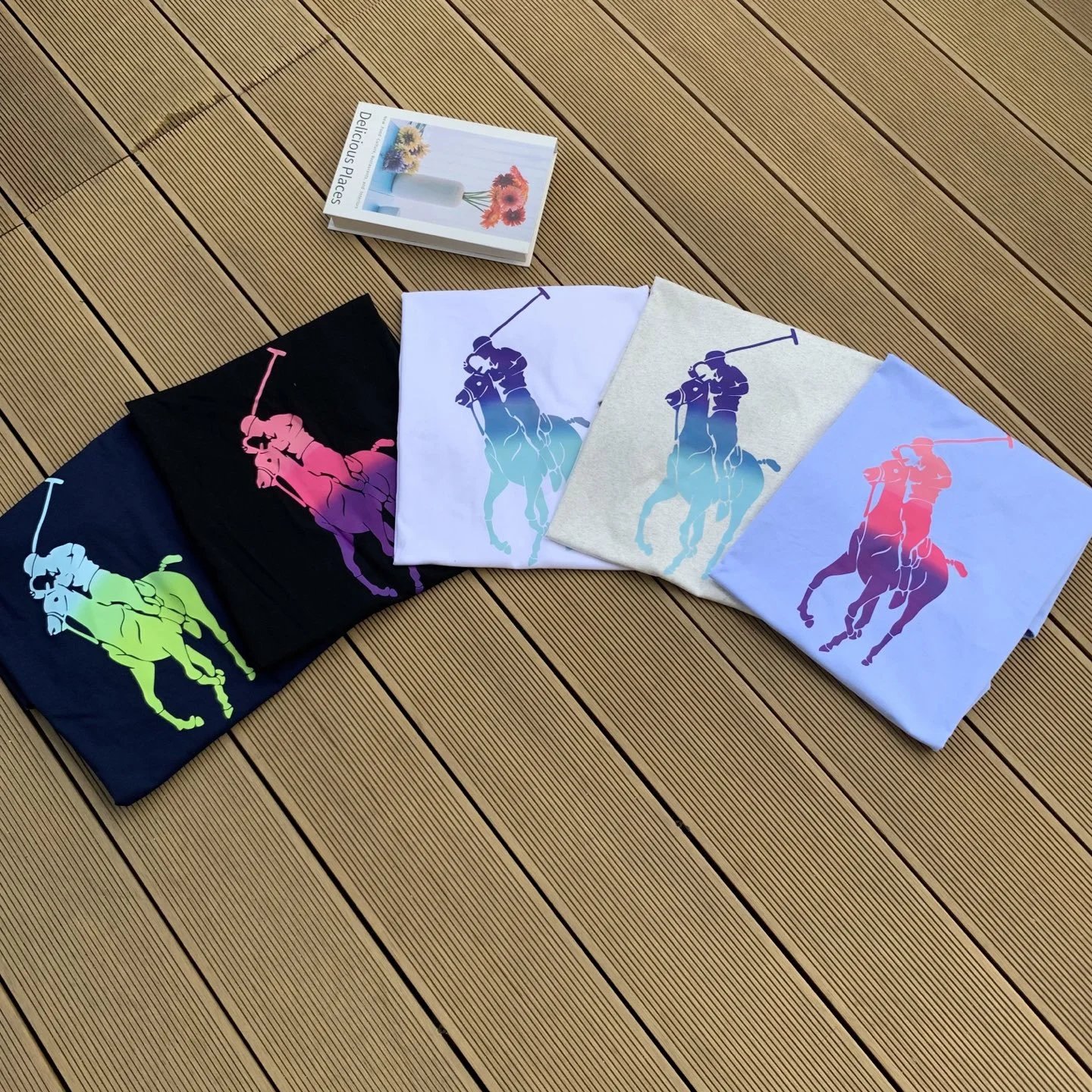 Ralph Lauren Gradient Pony Graphic T-Shirt Multicolor