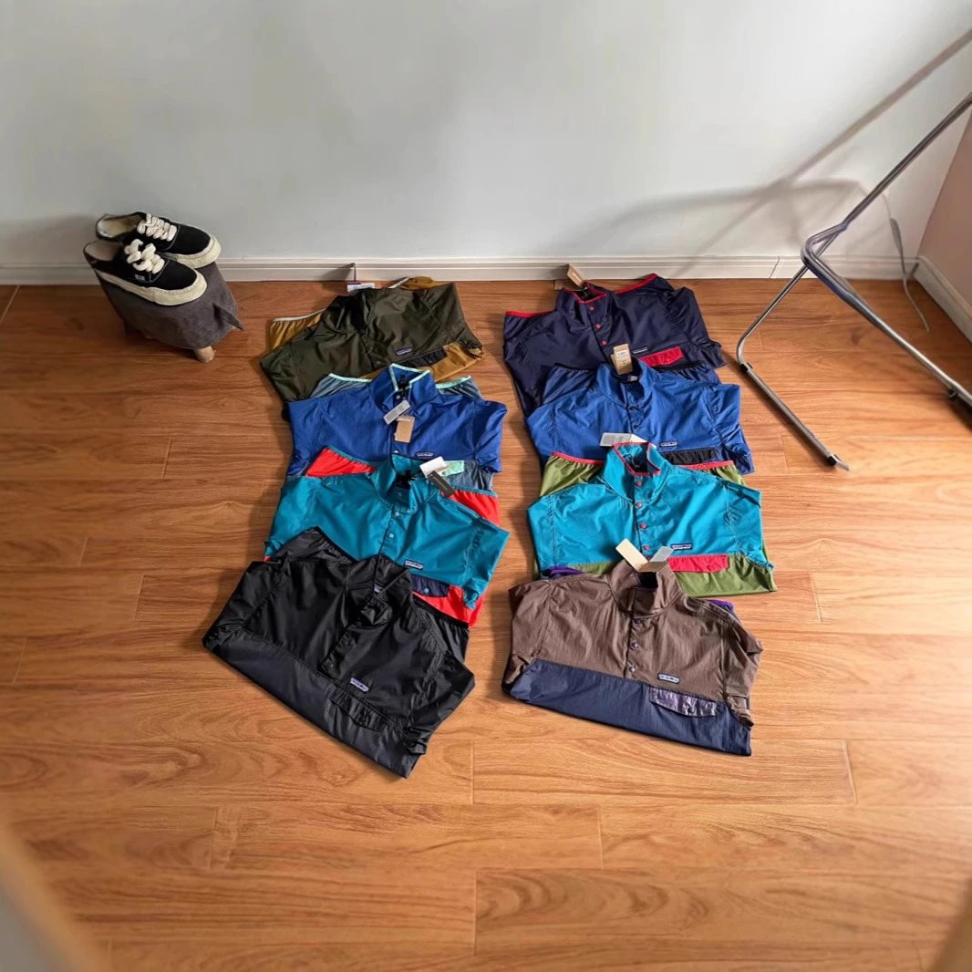 Patagonia Snap-T Pullover Lightweight Fleece Jacket Multicolor