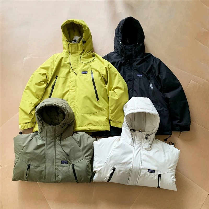 Patagonia Puffer Jacket Outdoor Windbreaker Multicolor