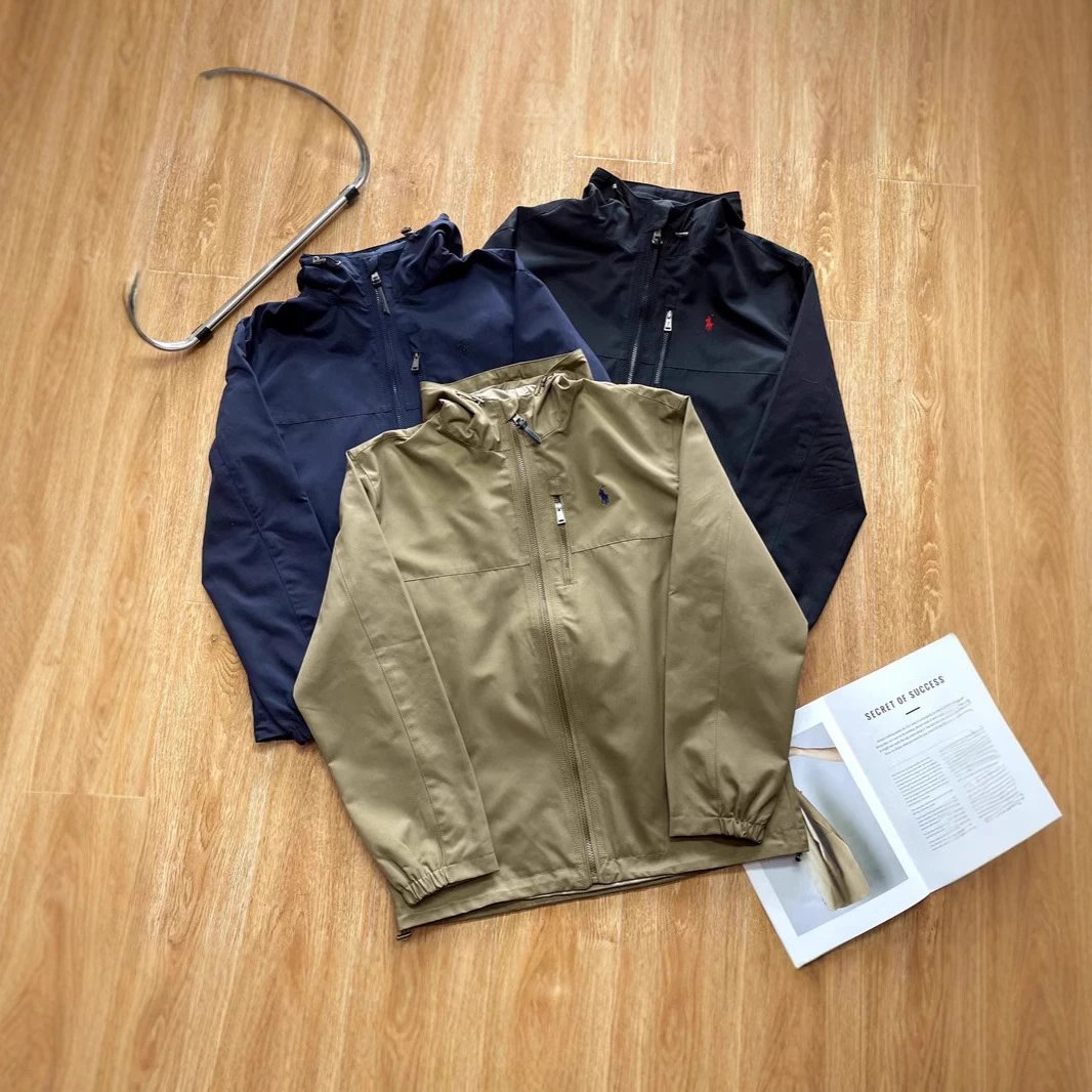 Ralph Lauren RL Windbreaker Lightweight Casual Jacket Multicolor