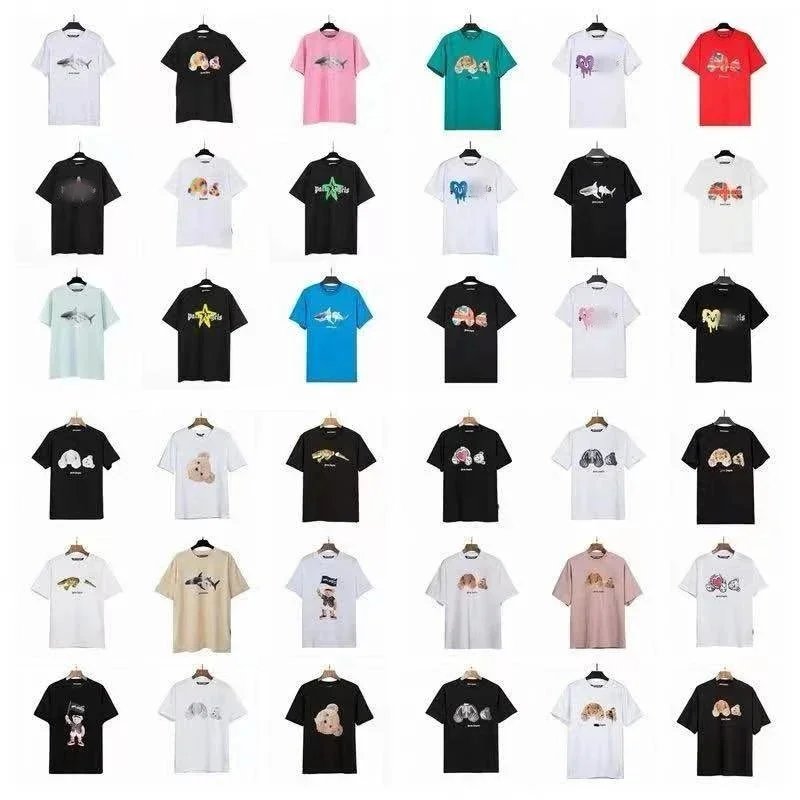 Palm Angels Graphic Print Oversized Tee Multicolor