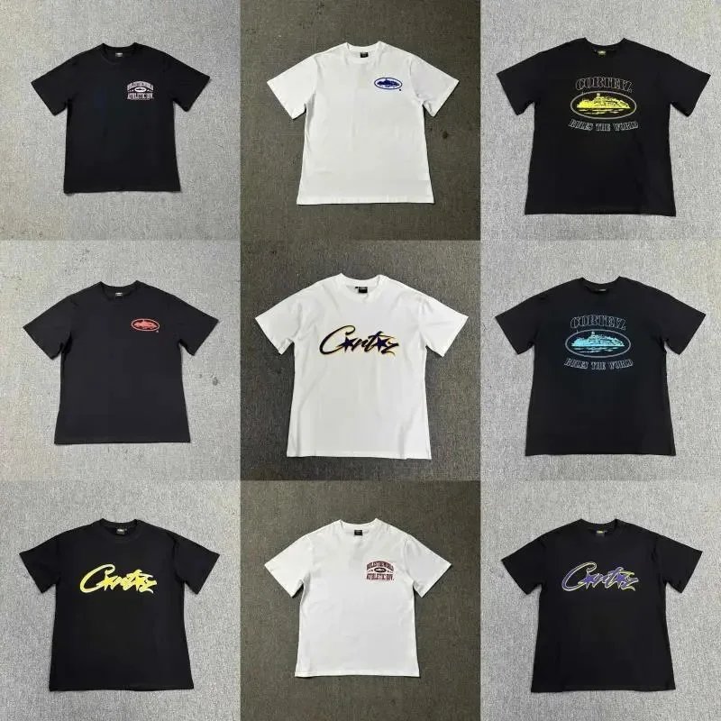 Corteiz Graphic Print Streetwear T-Shirt Multicolor
