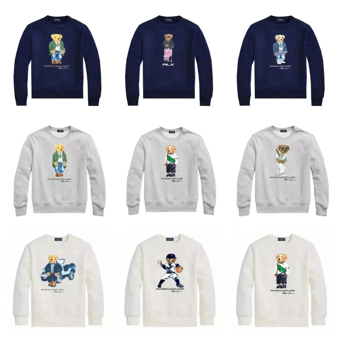 Ralph Lauren Polo Bear graphic fleece sweatshirt Multicolor