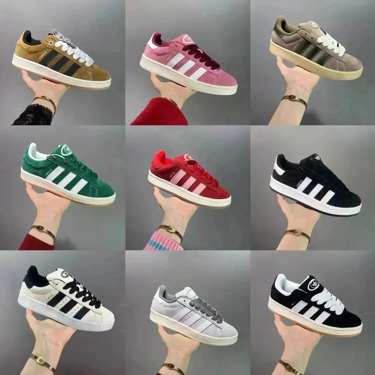 Adidas Campus 00s Chunky Skate Sneakers Multicolor