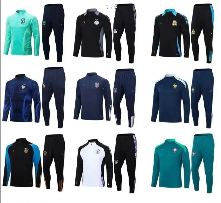 Nike National Team Training Kit Soccer Tracksuit Set Multicolor